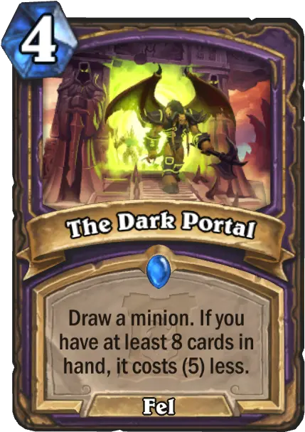 The Dark Portal Hearthstone Wiki Hearthstone Dark Portal Png Portal Icon Pack