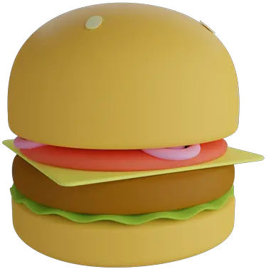 Burger 3d Illustrations Designs Images Vectors Hd Graphics Hamburger Bun Png Burger Vector Icon