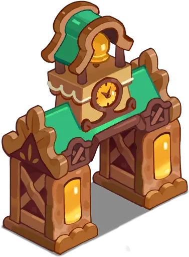 Caramel Clock Tower Cookie Run Kingdom Wiki Fandom Clip Art Png Clock Tower Icon