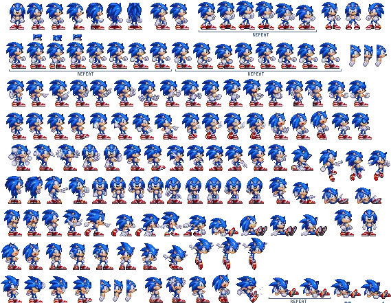 Home Sprite Work Group Sticknodescom Sonic Stick Nodes Sprite Png Sonic Advance Icon Spries