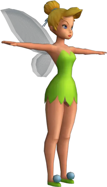 Playstation 2 Kingdom Hearts Tinkerbell The Models Tinkerbell Kingdom Hearts Model Png Tinker Bell Icon