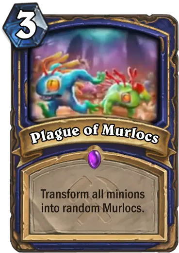 New Shaman Card Plague Of Murlocs Card Discussion Hearthstone Fan Made Cards Png Kreygasm Png