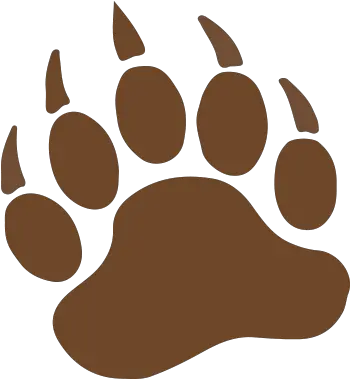 Bear Bear Paw Print Svg Png Bear Paw Png