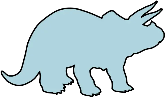 Light Blue Triceratops Png Svg Clip Art For Web Download Animal Figure Triceratops Png