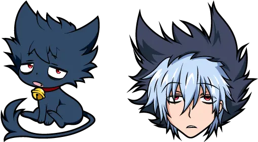 180 Anime Cursors Collection Sleepy Ash Cat Servamp Png Anime Mouse Icon