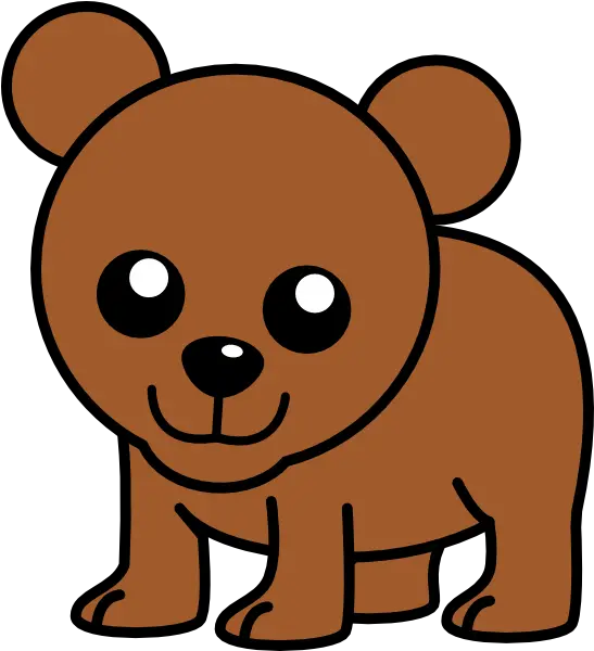 Cartoon Bear Draw A Cartoon Grizzly Bear Png Cartoon Bear Png