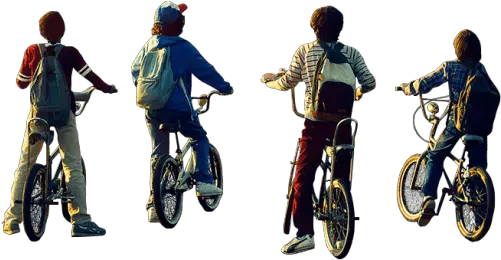 Download Stranger Things Boys Transparent Stranger Things Cast Png Stranger Things Png