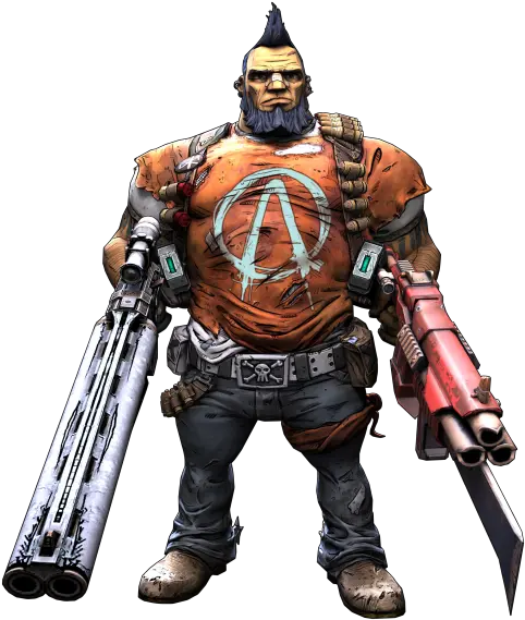 Borderlands 2 Render Salvador From Borderlands 2 Png Borderlands 2 Png