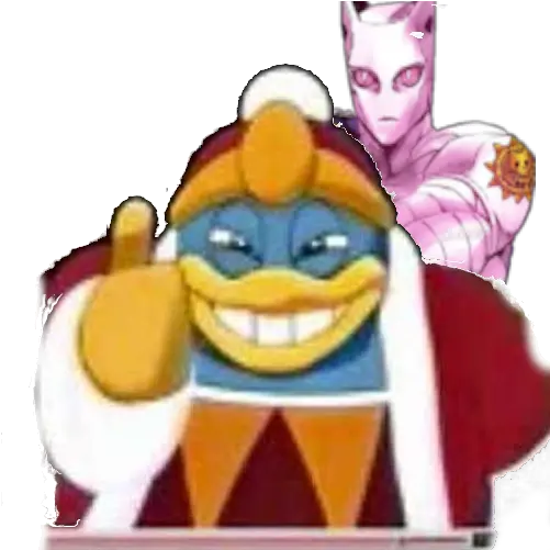 Kira Dedede Jojou0027s Bizarre Adventure Know Your Meme King Dedede Png King Dedede Transparent