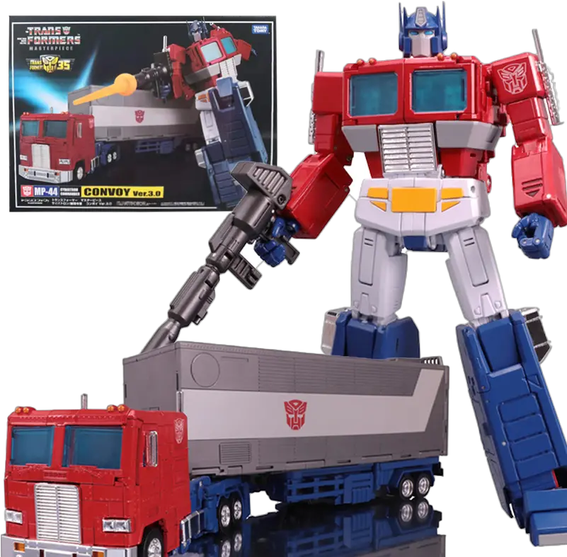 Us 38729 29 Offoriginal Takara Tomy Transformers Mp44 Op Optimus Prime 30 35years Autobots Car Metal Part Action Figure Deformation Robot Png Transparent