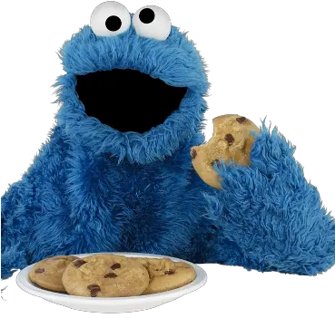 Cookie Monster Cookie Monster Plate Of Cookies Png Cookie Monster Png