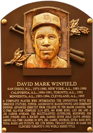 Winfield Dave Baseball Hall Of Fame National Baseball Hall Of Fame And Museum Png Dave Busters Logo