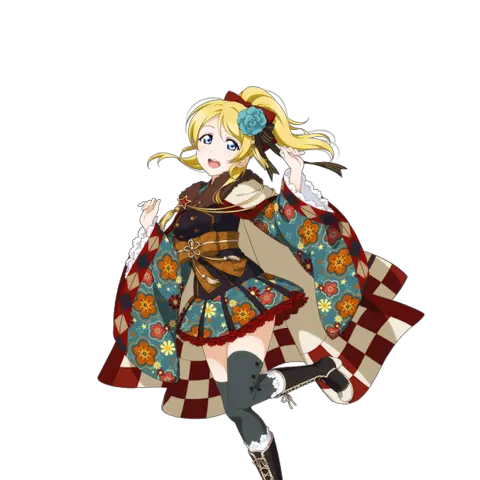 Love Live Eli Ayase Taisho Romance Taicho Romance Love Live Png Eli Ayase Transparent