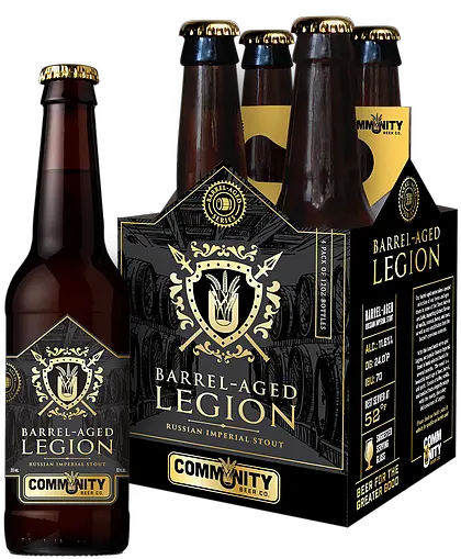 Community Barrel Aged Legion 4 Bottles Guinness Png Alcohol Bottles Png