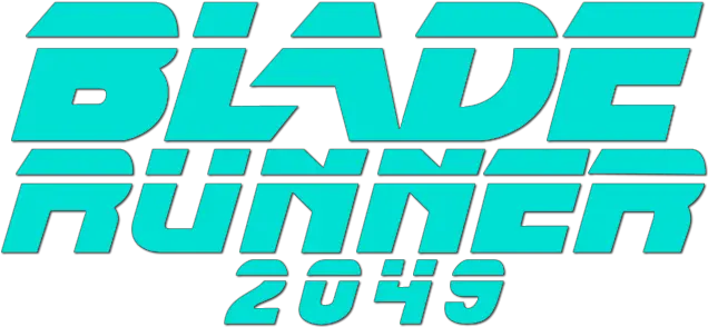 Blade Blade Runner 2049 Logo Png Blade Runner Logo