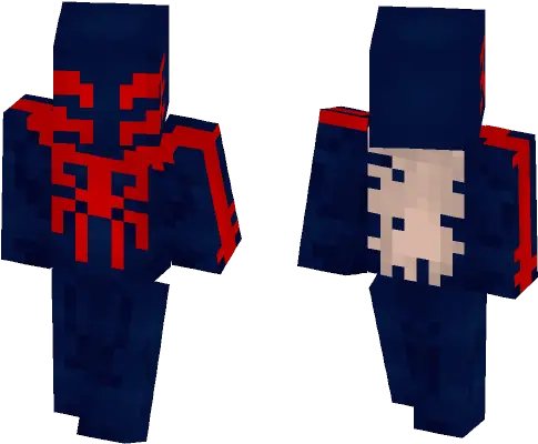 Spider Man Bat Minecraft Skin Png Spiderman 2099 Logo