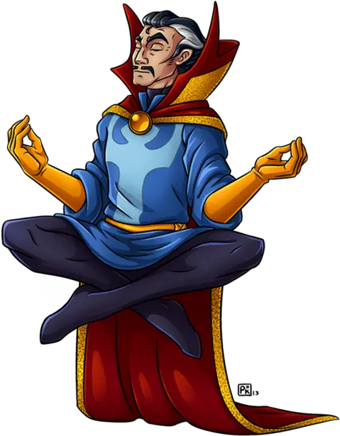 Meditation By Pkpixel Comics Doctor Strange Dr Strange And Dr Fate Png Dr Strange Transparent