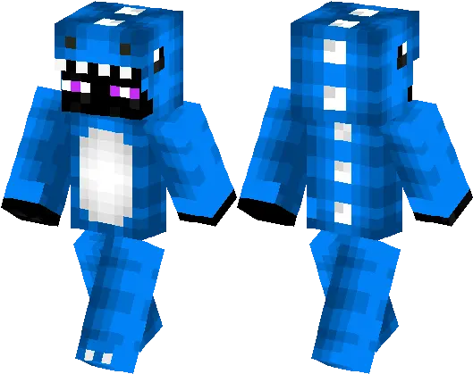 Dino Enderman Slime Minecraft Pe Skin Png Minecraft Enderman Png