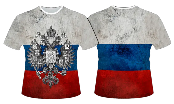 Download New T Shirt Russian Flag Full Print T Shirt Russian Flag Png Russian Flag Png