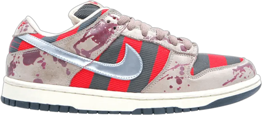 Dunk Low Pro Sb U0027freddy Kruegeru0027 Nike 313170 202 Goat Nike Dunk Freddy Krueger Png Freddy Krueger Png