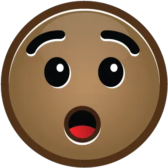 Download Hd Surprise Brown Emoji Sad Face Transparent Png Brown Emoji Face Sad Face Emoji Transparent