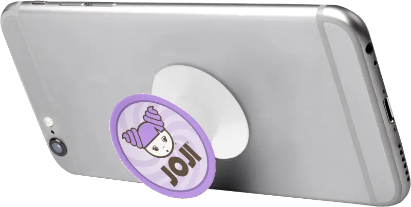 Joji Girl Logo Cell Phone Stand U2013 Yogurt Llc Mobile Clip Stand Png Cell Phone Logo