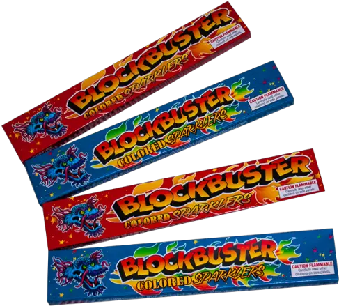 Blockbuster No 8 Color Sparkler Wire Png Sparklers Png