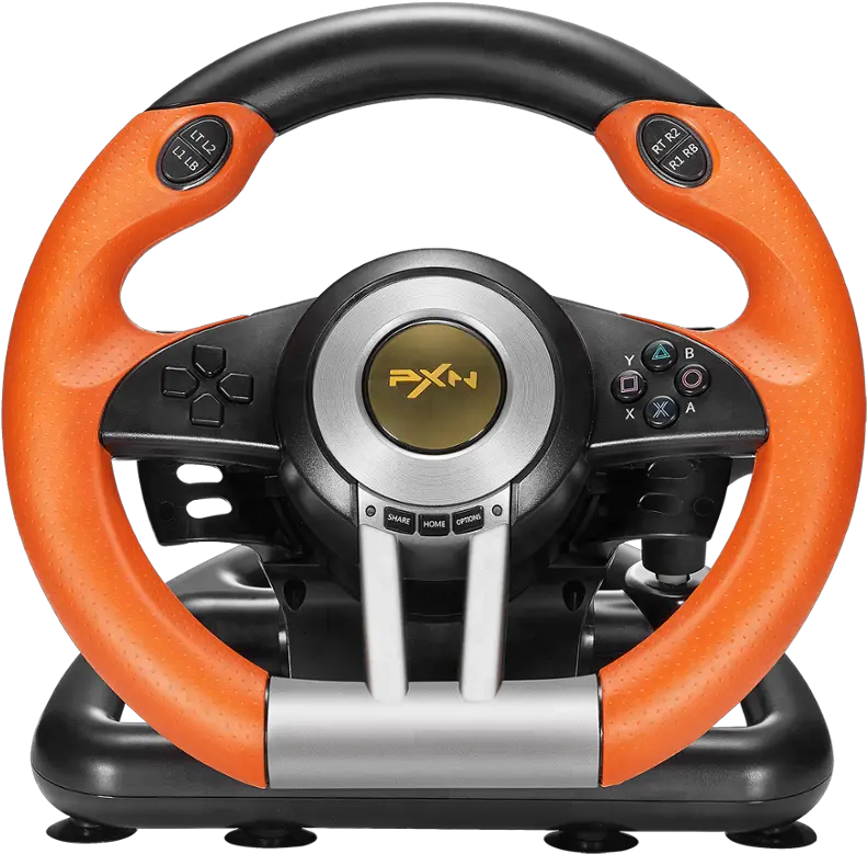 Pxn V3ii Usb Racing Game Steering Wheel Plug And Play With Volant Pxn Png Steering Wheel Png