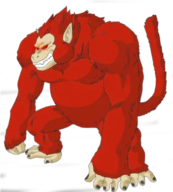 Red Great Ape Zamasu Png Ape Png