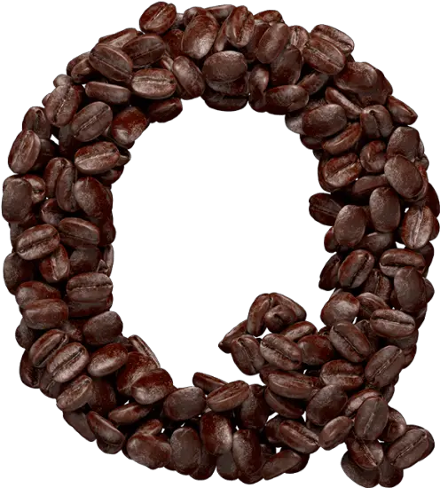 Buy Coffee Beans Font To Wake Your Ideas And Inspiration Up Coffee Bean Letters Png Coffee Beans Transparent Background