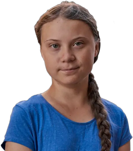 Greta Thunberg Png Greta Thunberg Neck Png