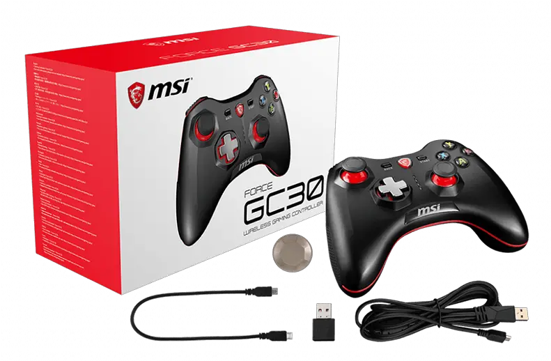 Force Gc30 Msi Global Msi Controller Gc30 Png Gaming Controller Png