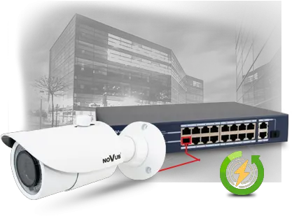 4 Port Poe Switch Nvs3004sp Novus Professional Solution Portable Png Camera Switch Icon