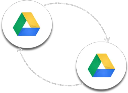 Tutorial How To Migrate Files Between Two Google Drive Dot Png G Drive Icon