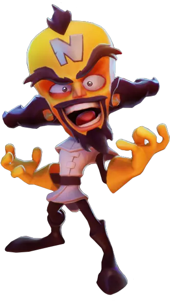 Dr Crash Bandicoot Dr Neo Cortex Laughing Png Greek Icon Favors