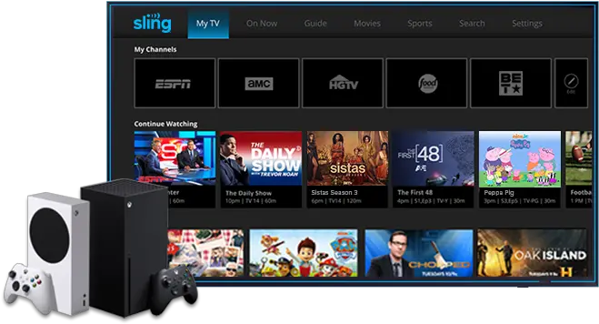 Stream Live Tv Sling Tv App Png My Channel Icon Wont Change