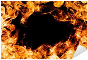 Fire Flames Fire Background 400 X 400 Png Flame Border Png