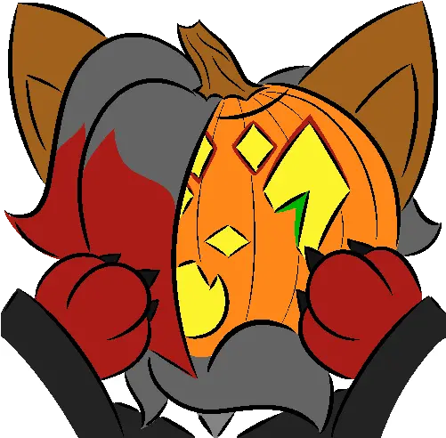 Pumpkin Head Esther By Trulyarious Fur Affinity Dot Net Capas Del Sistema Operativo Linux Png Pumpkin Head Png