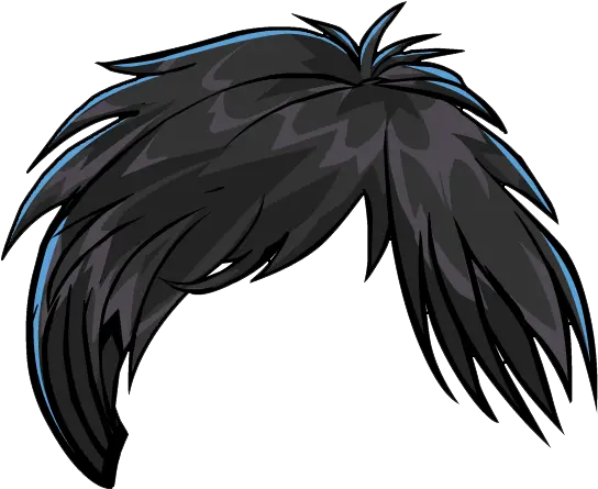 Club Penguin Hair Clip Art Anime Boy Hair Png Cartoon Hair Png