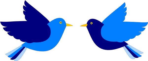 Blue Bird Clipart Free Clip Art Bay Two Birds Clipart Png Bird Clipart Png