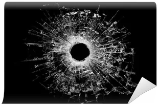 Bullet Hole In Glass Isolated Cool Duvar Kad Telefon Png Bullet Hole Glass Png