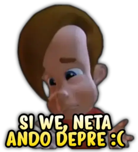 Sticker Maker Jimmy Neutron Momero Cartoon Png Jimmy Neutron Png