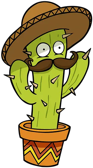 Cactus Cactus Cartoon Png Transparent Cute Cactus Png