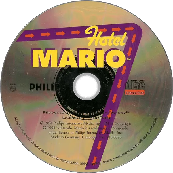 Hotel Mario Details Launchbox Games Database Hotel Mario Cd Png Hotel Mario Png