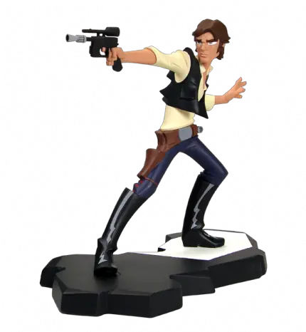 Han Solo Animated Maquette Han Solo And Chewbacca Png Han Solo Png