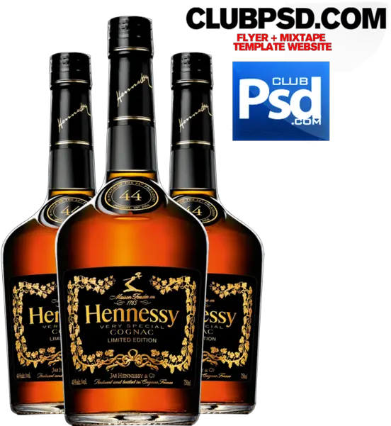 Henny Bottles Psd Official Psds Straight Outta Compton Logo Png Hennessy Bottle Png