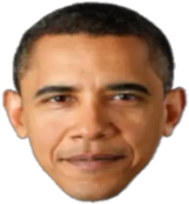 Obama Head Barack Obama Face Png Obama Transparent Background