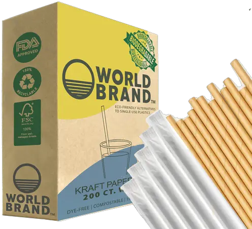 775 Kraft Wrapped Jumbo Standard Size 3200 Ct World Brand New Site Forest Stewardship Council Png Kraft Logo Png