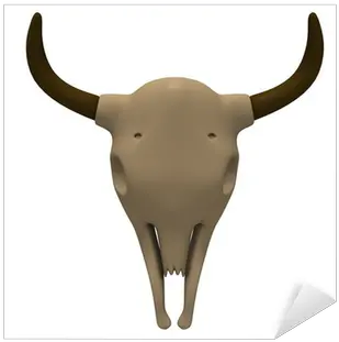 Cow Skull Sticker U2022 Pixers We Live To Change Skull Png Cow Skull Png