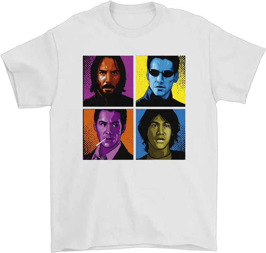 Keanu Reeves John Wick The Matrix Constantine Permanent Record Shirts U2013 Nfl T Shirts Store Captain America Png John Wick Png